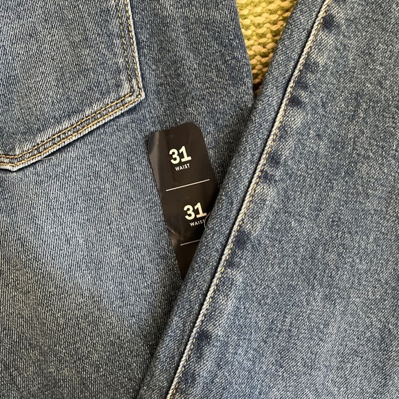 J.Crew 10” High Rise Skinny Jeans Button Fly Women's 31 Distressed NWT NEW - Picture 6 of 7